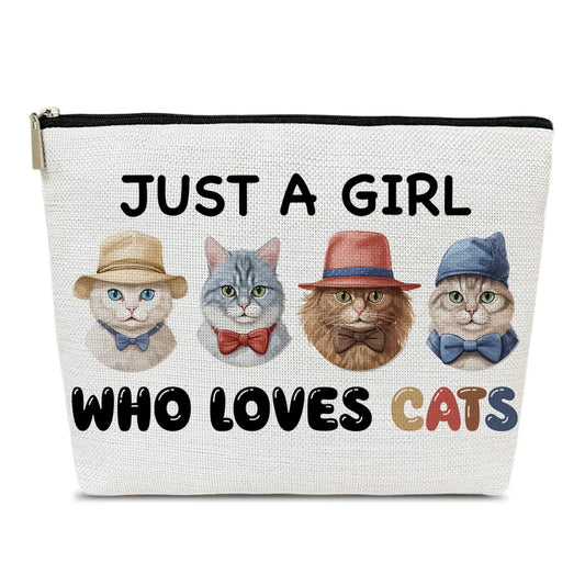 Cat Lover Cosmetic Clutch