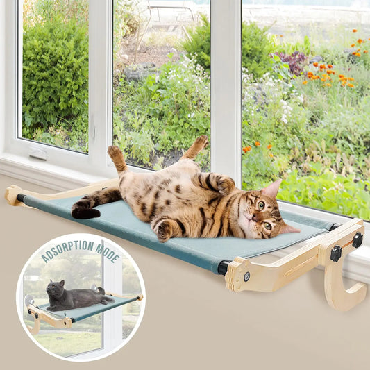Sysmahing Cat Hammock Perch with Dual Suction Cups